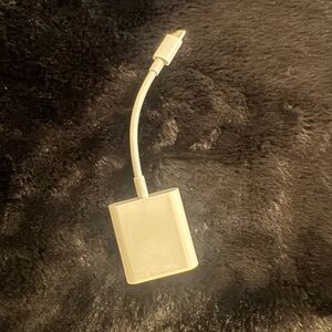 White USB-C to HDMI Adapter